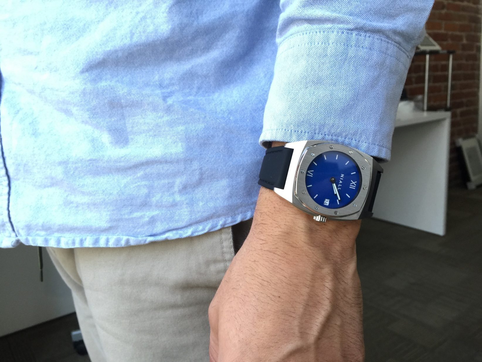 The royal blue dial Niall One.3. 