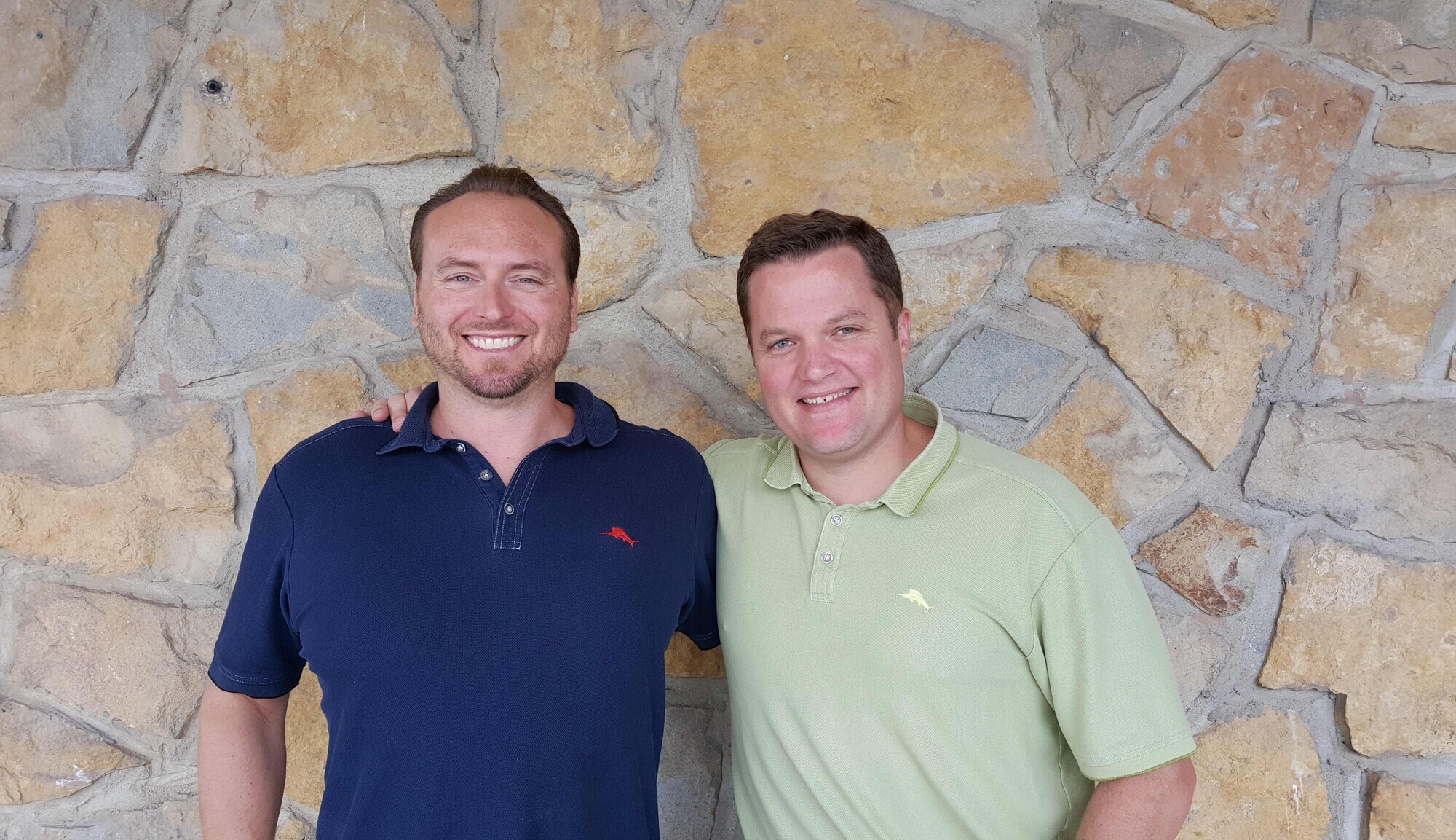 Trellie co-founders Jason Reid, left, and Claude Aldridge