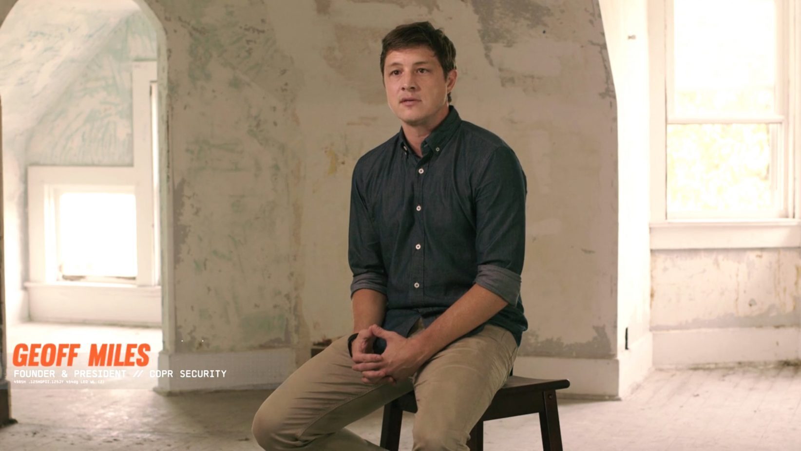 Geoff Miles, Founder of COPR Security Innovations