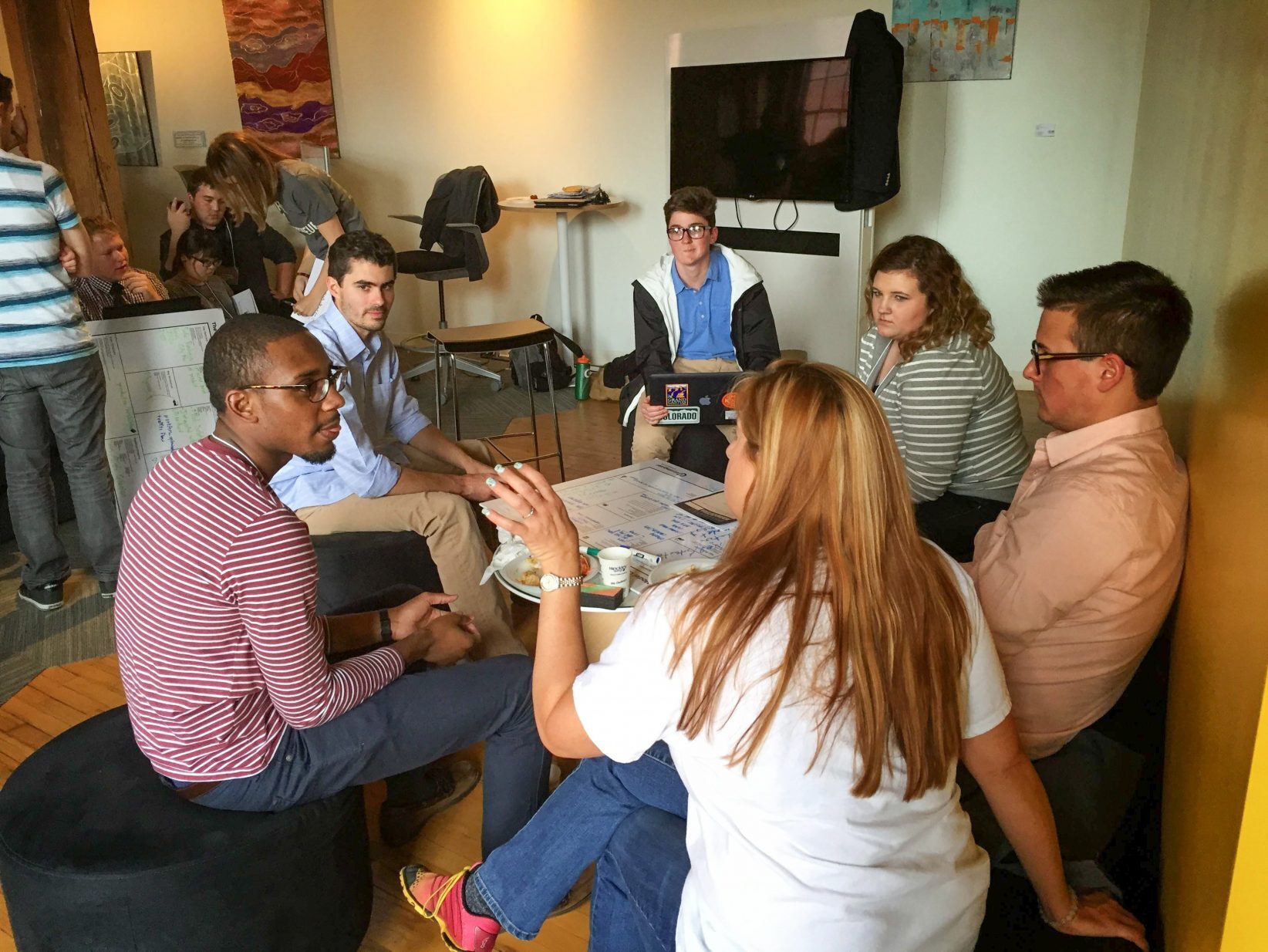 Students stratigize in the 2015 OneDayKC