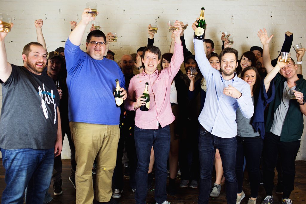 The Flywheel team. Photo by Flywheel.