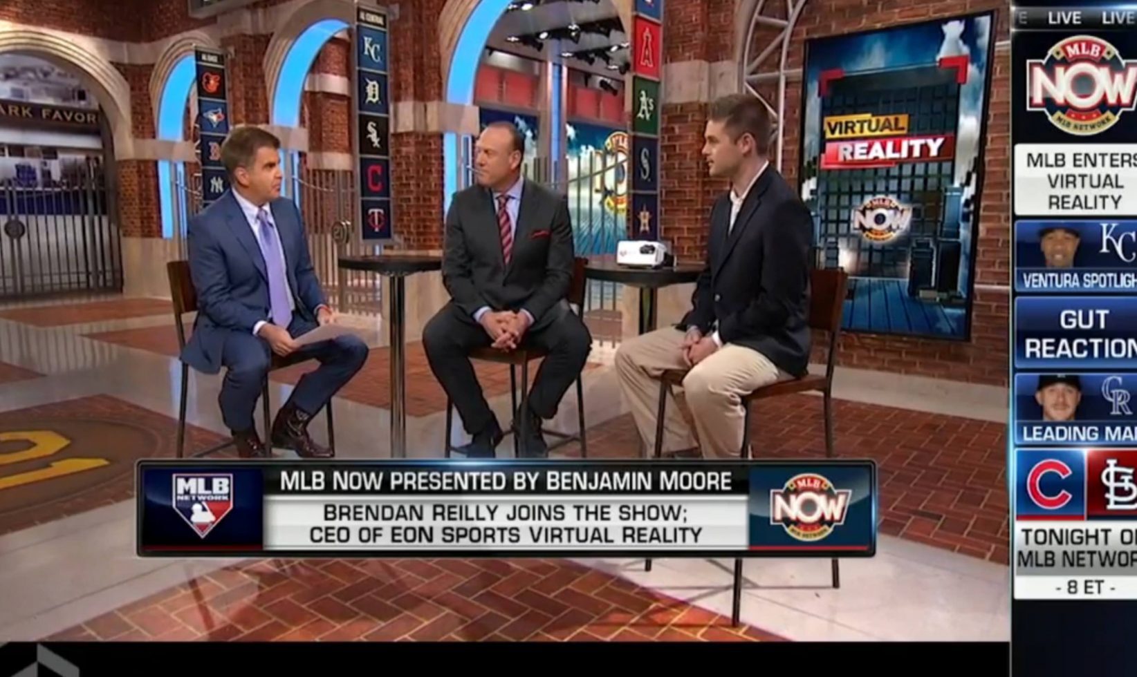 Eon Sports CEO Brendan Reilly chats with the MLB Network.