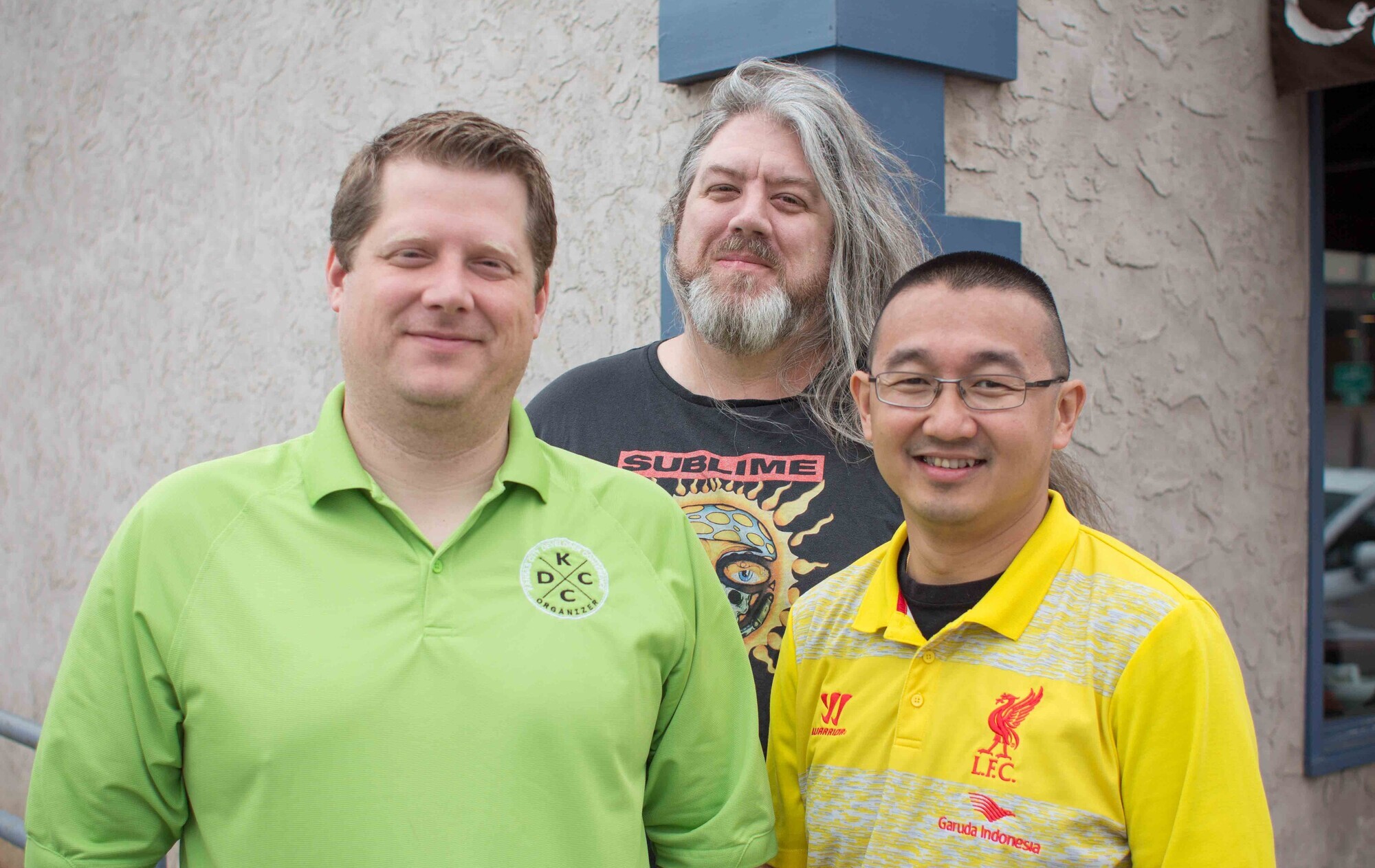 From left to right: Jon Mills, Lee Brandt and Boon Lee.