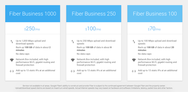 Google Fiber small biz