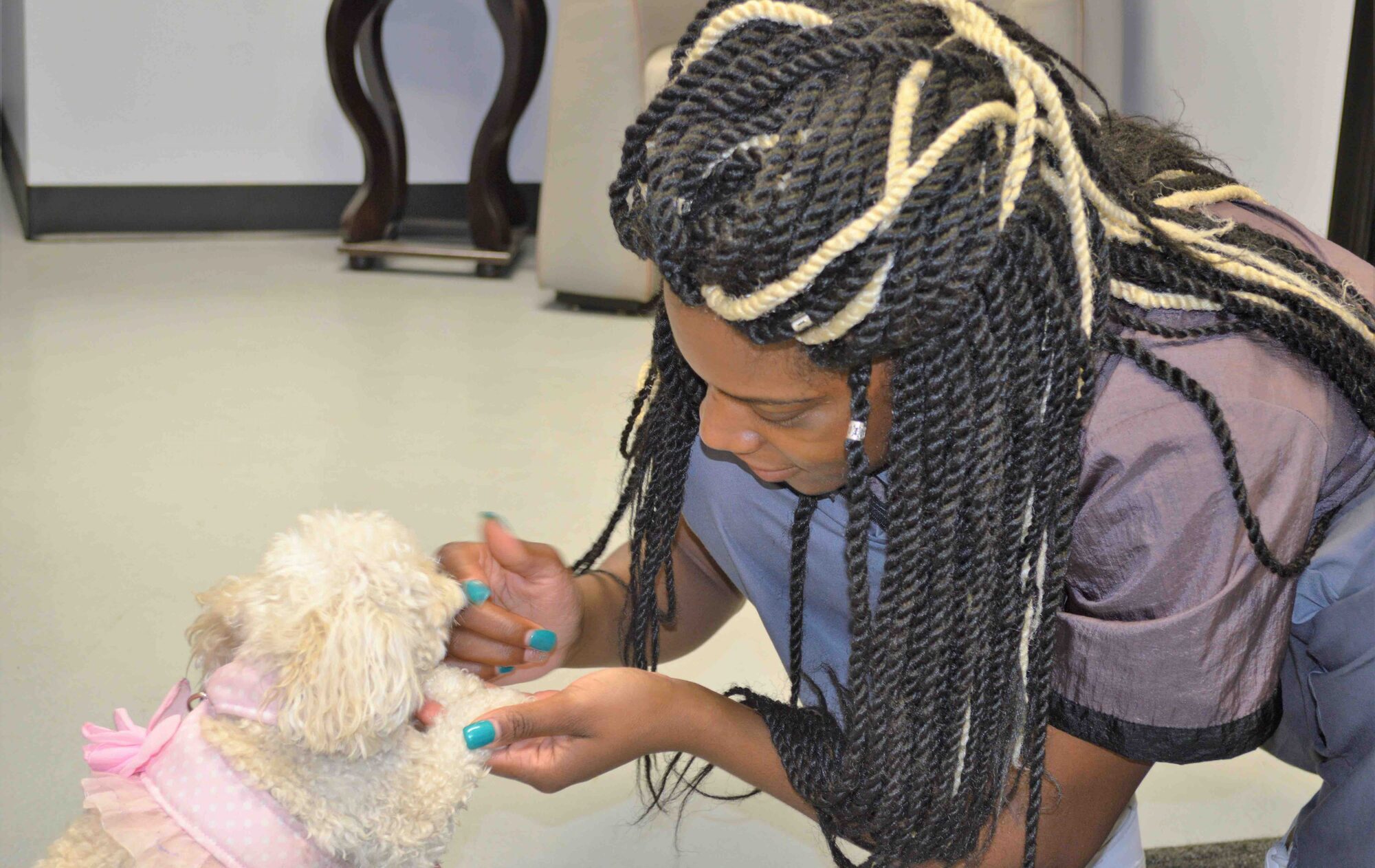 Grooming Project student