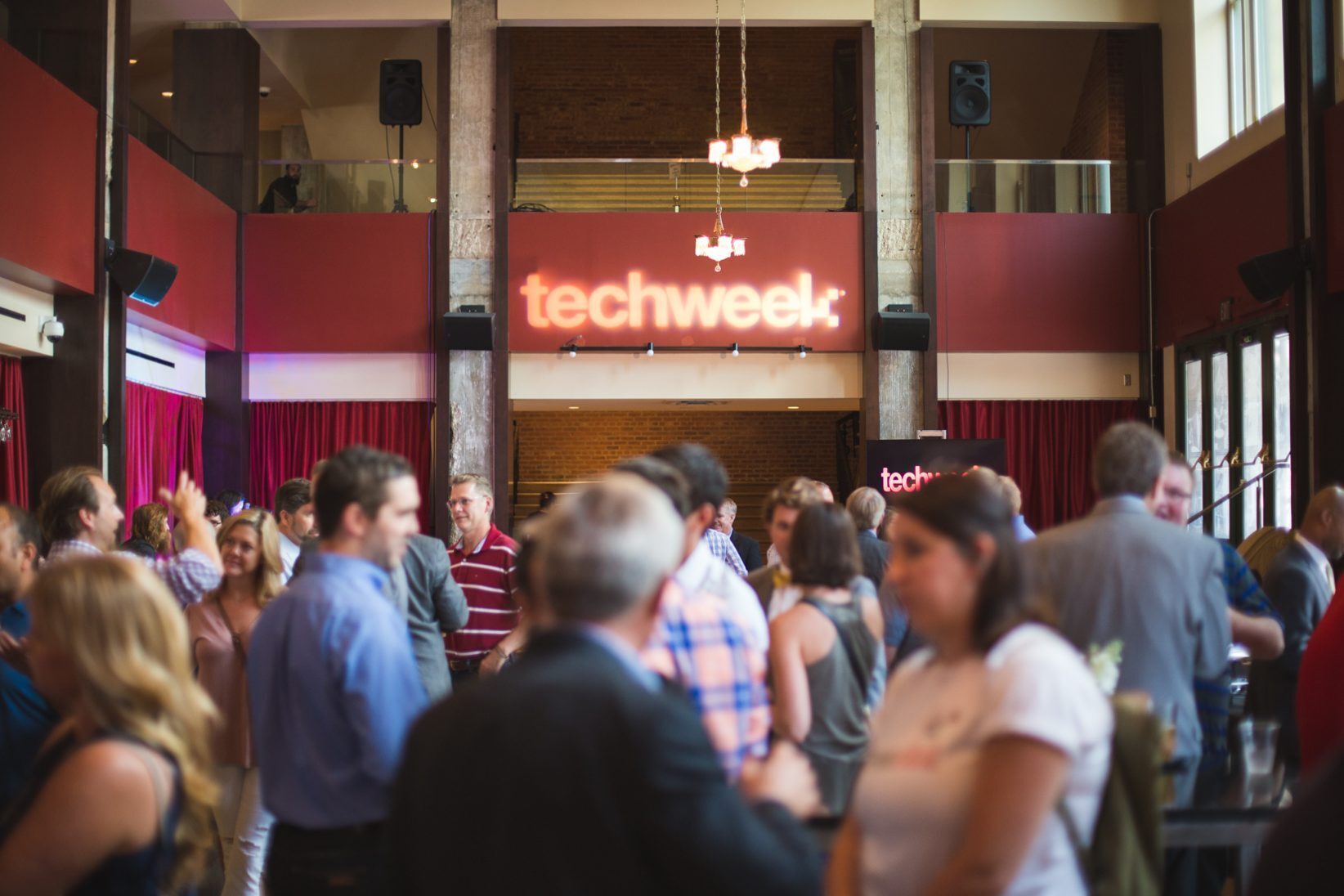 The 2016 Techweek countdown party.