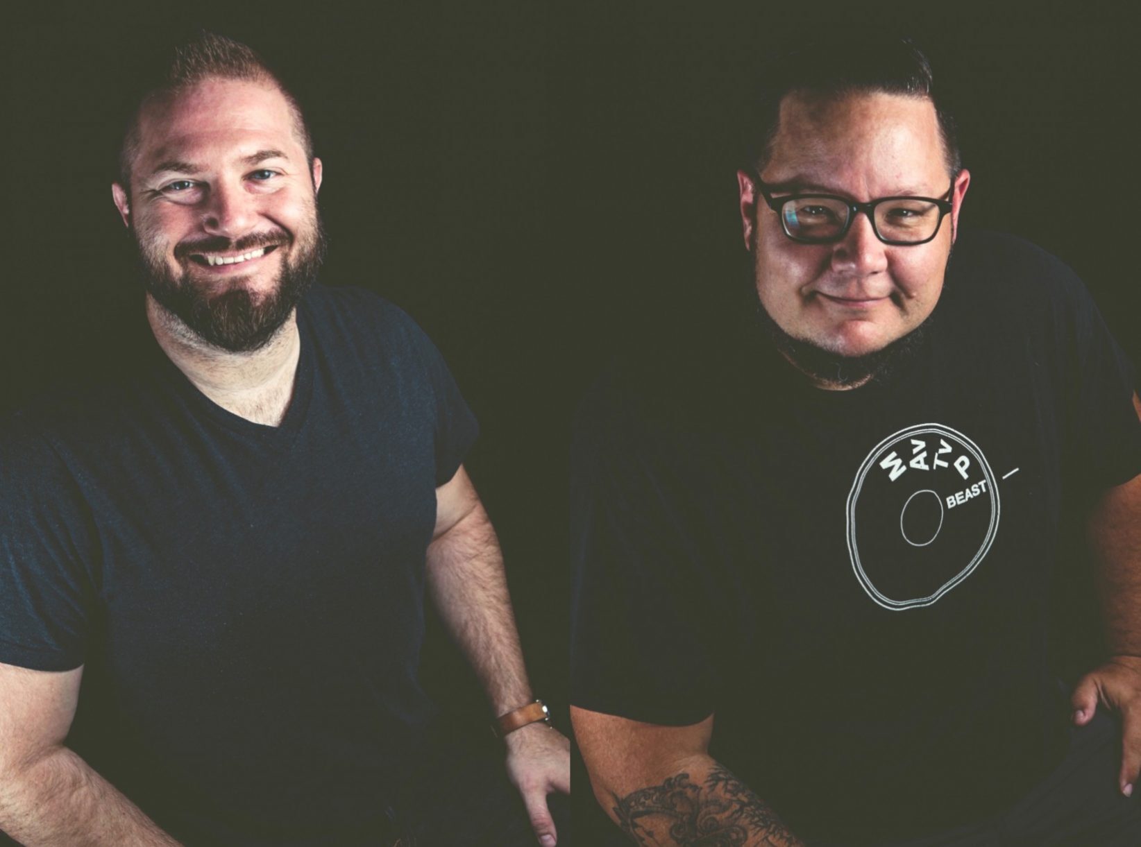 Graham Ripple, left, and Jason Domingues.