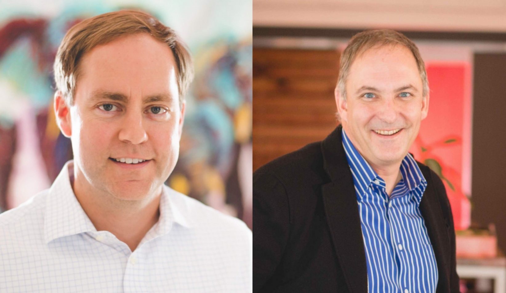 Alan Howze, left, and Bob Bennett.