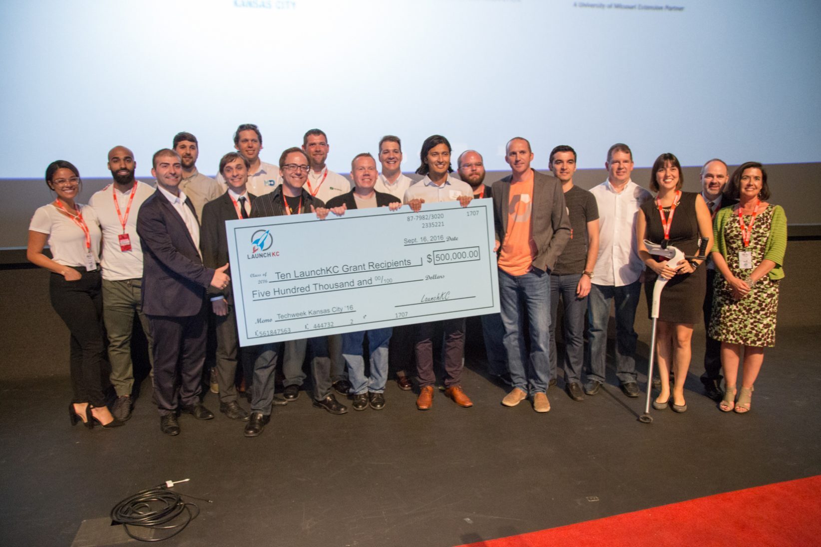 The 2016 LaunchKC winners. 