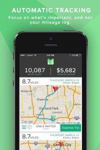 Miles app interface
