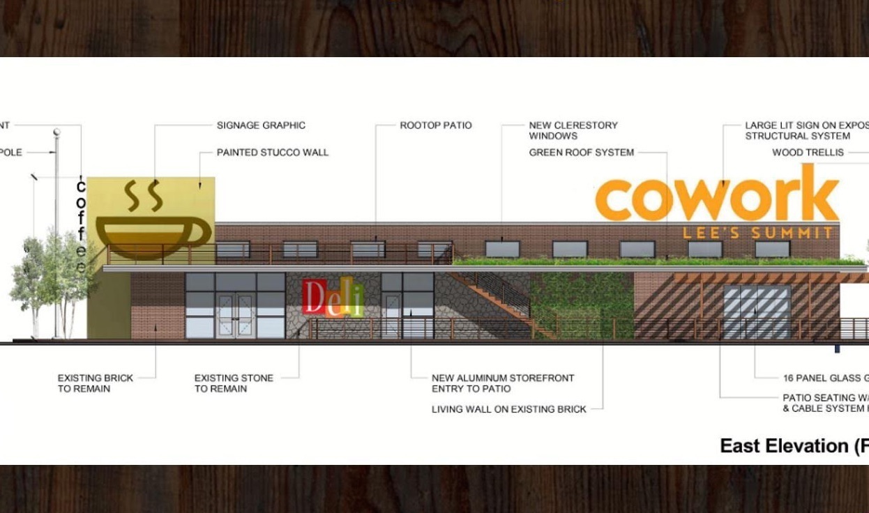 A rendering of Cowork Lee's Summit