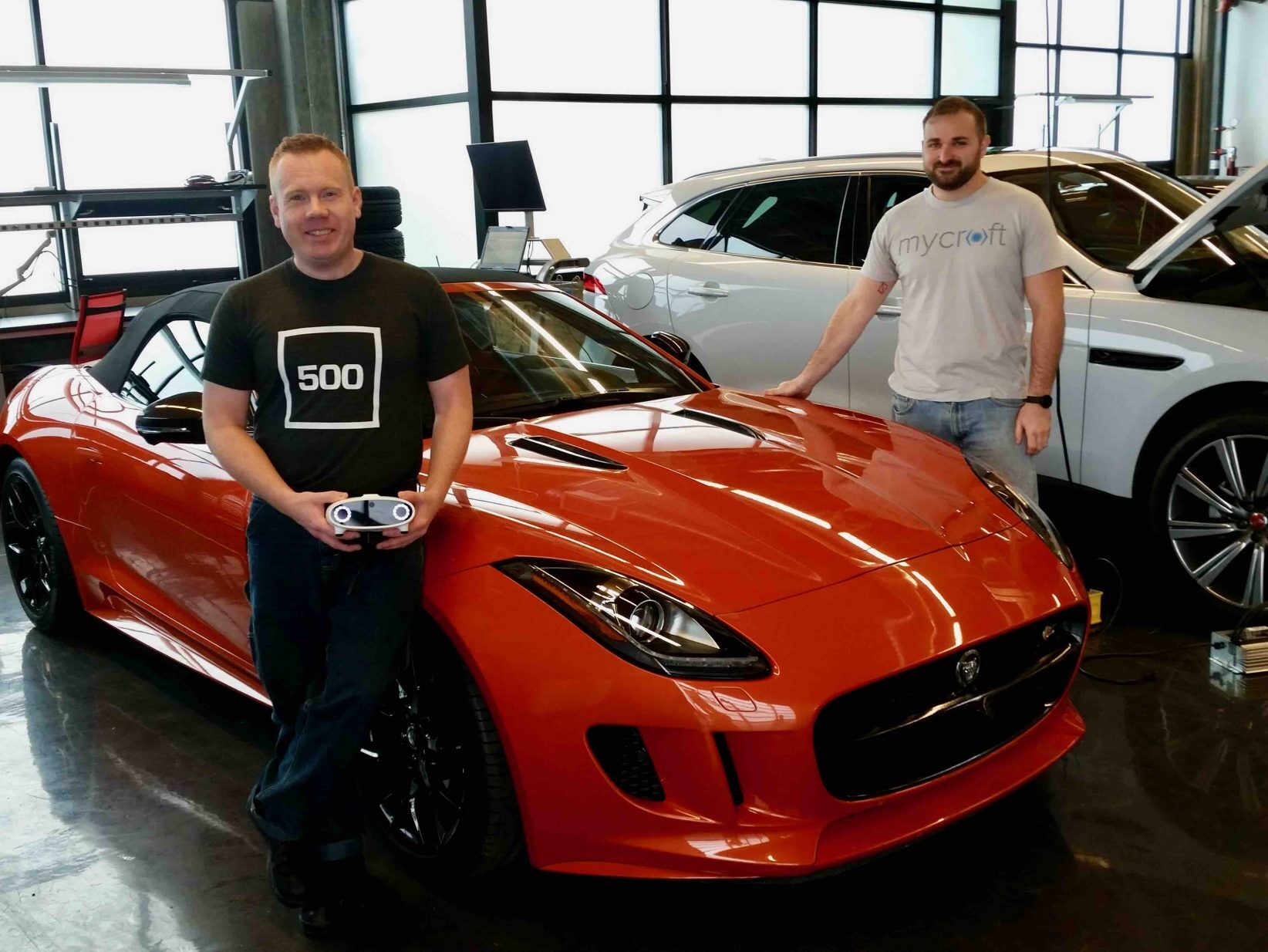 Mycroft CEO Joshua Montgomery, left. 