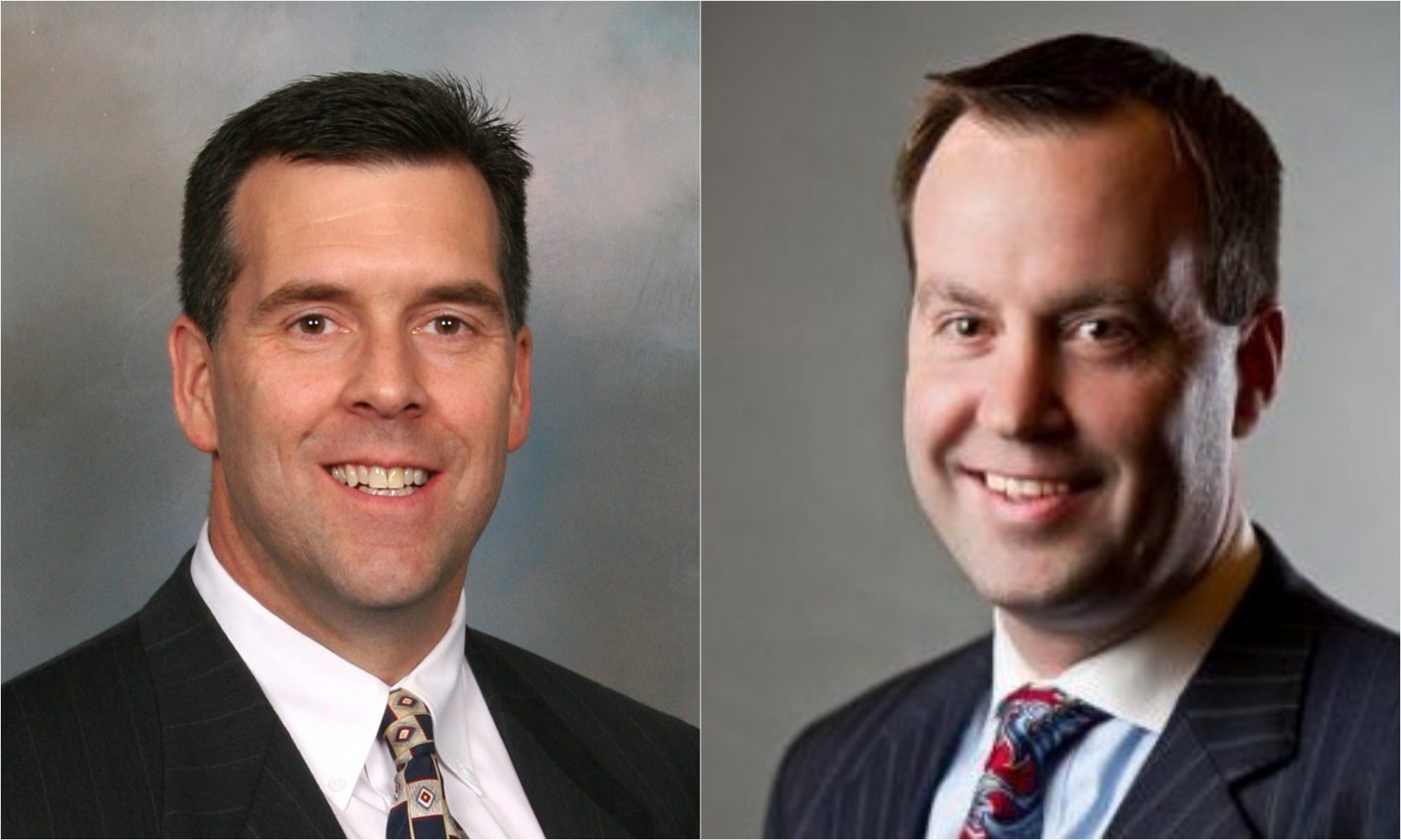 Karl Gemperli, left, and Brendan Fallis, both managing partners of Leawood VC.  