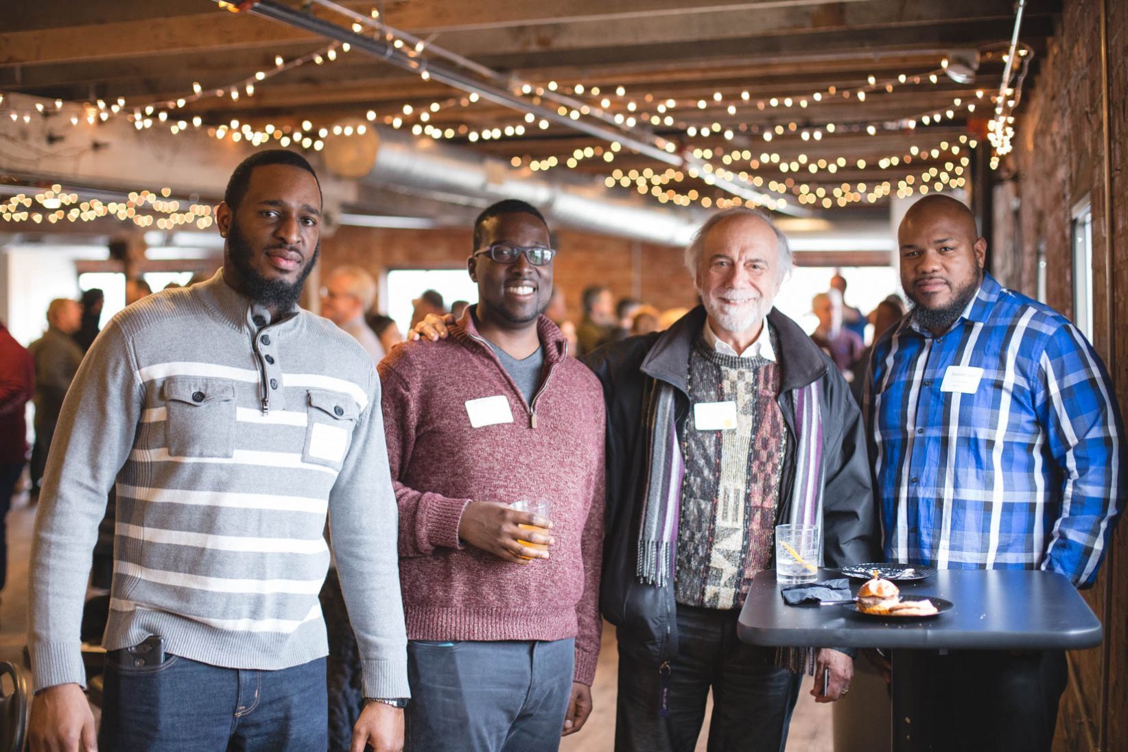 Project UK founder Quest Taylor, second to the left.