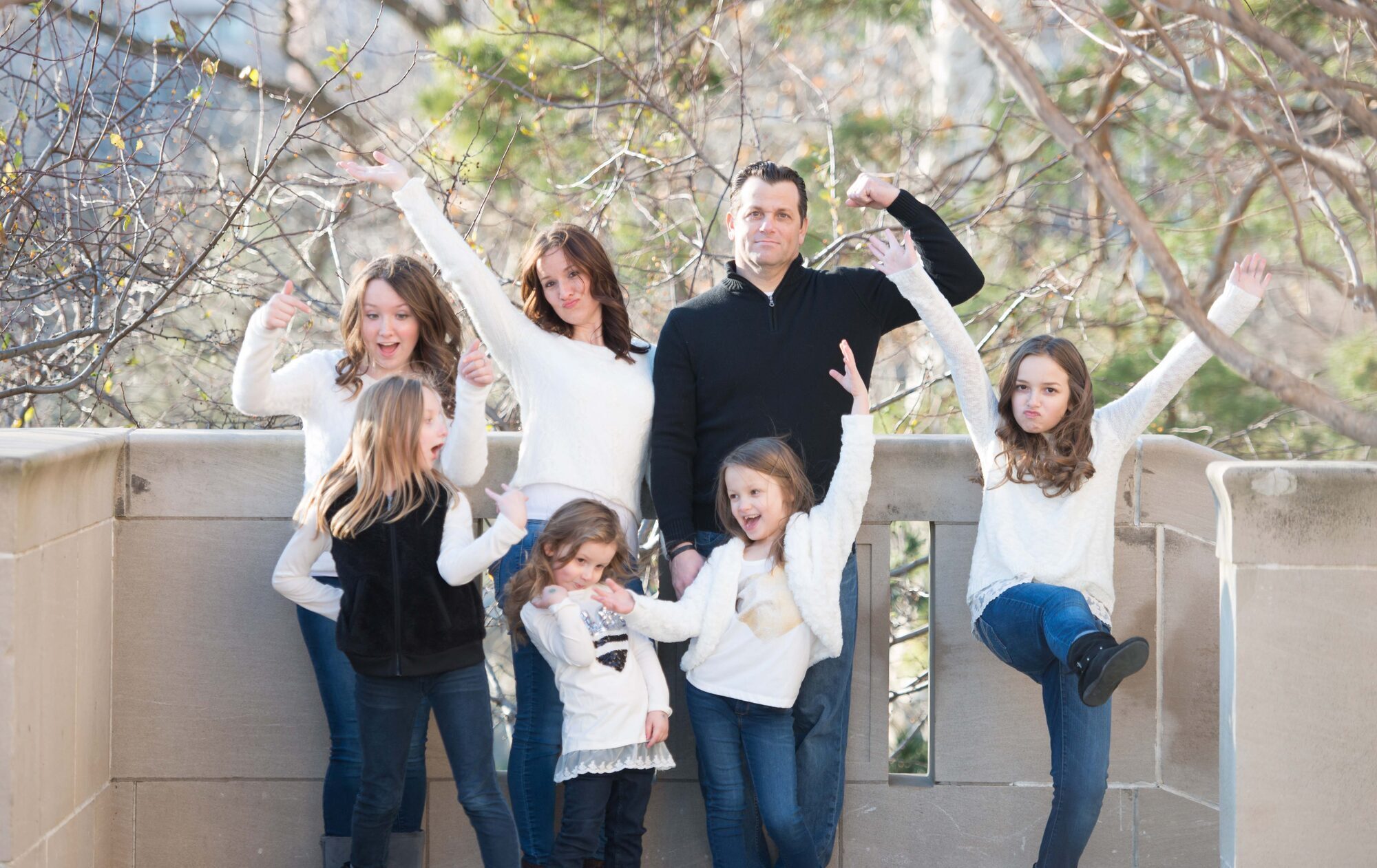 Tamra Johnson and her family 