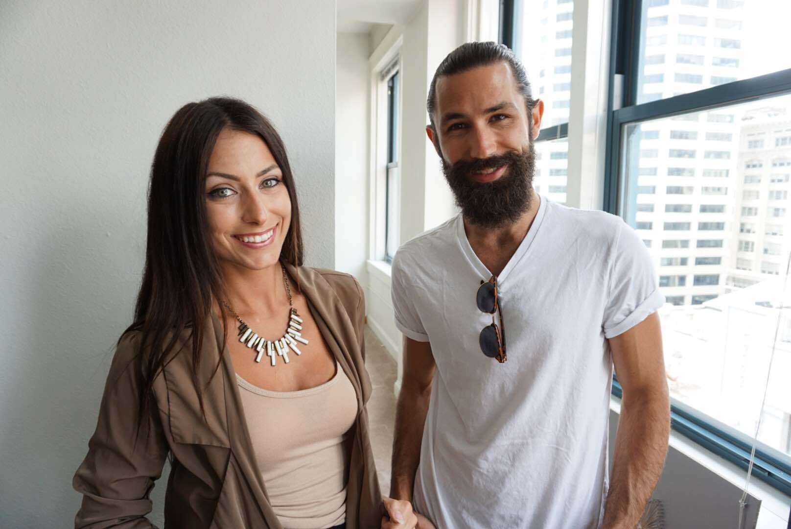 PopBookings CEO Erika Klotz and COO Scott Hanson