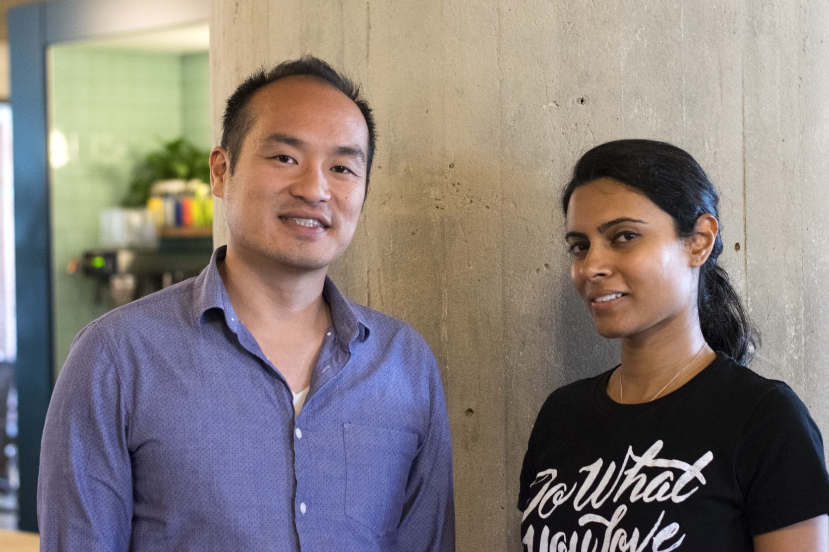 Eddie Lin and Shanti Akkineni 