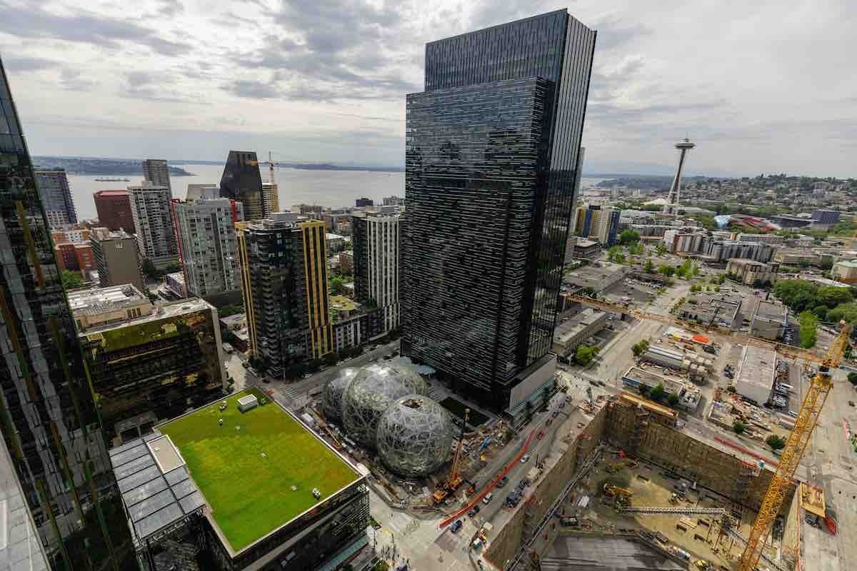 Amazon's campus in Seattle, Washington.
(JORDAN STEAD / Amazon)