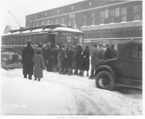 Troost and Armour Streetcar – 1930