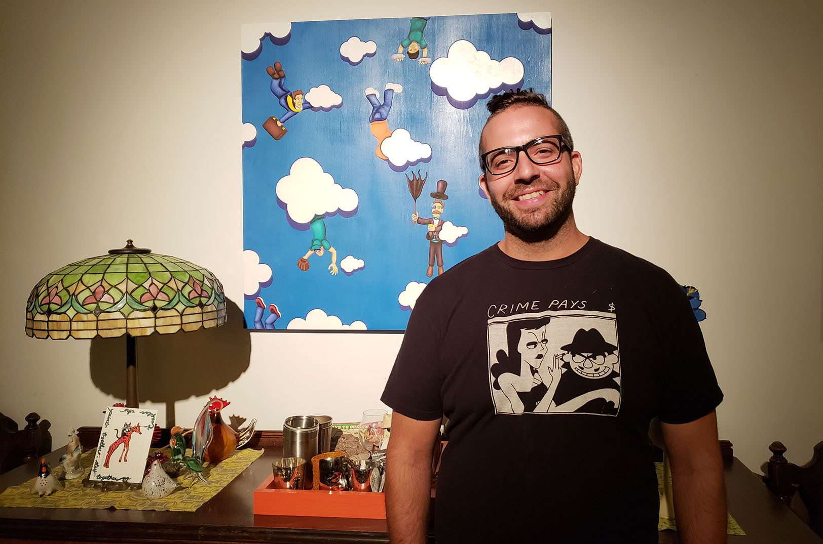 Jason Harrington, Rif Raf Giraffe; photo by Michael Locklear