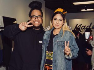 Mark Launiu, MADE Urban Apparel, and Esmeralda Lole, Kyrie Eleison Couture