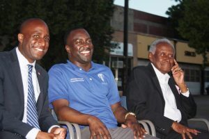 Quinton Lucas, Jermaine Reed and Alvin Brooks