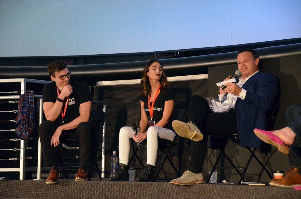 Zach Pettet, Fountain City Fintech; and Erika Klotz, PopBookings, KC Mythbusters