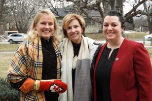 Darcy Howe, KCRise Fund; Lesa Mitchell, Techstars KC; Melissa Roberts, Ewing Marion Kauffman Foundation, female entrepreneurs Kansas City