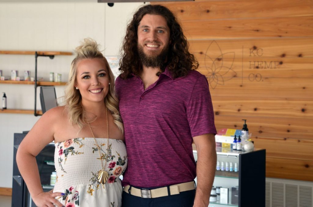 Heather and Kyle Steppe, KC Hemp Co.