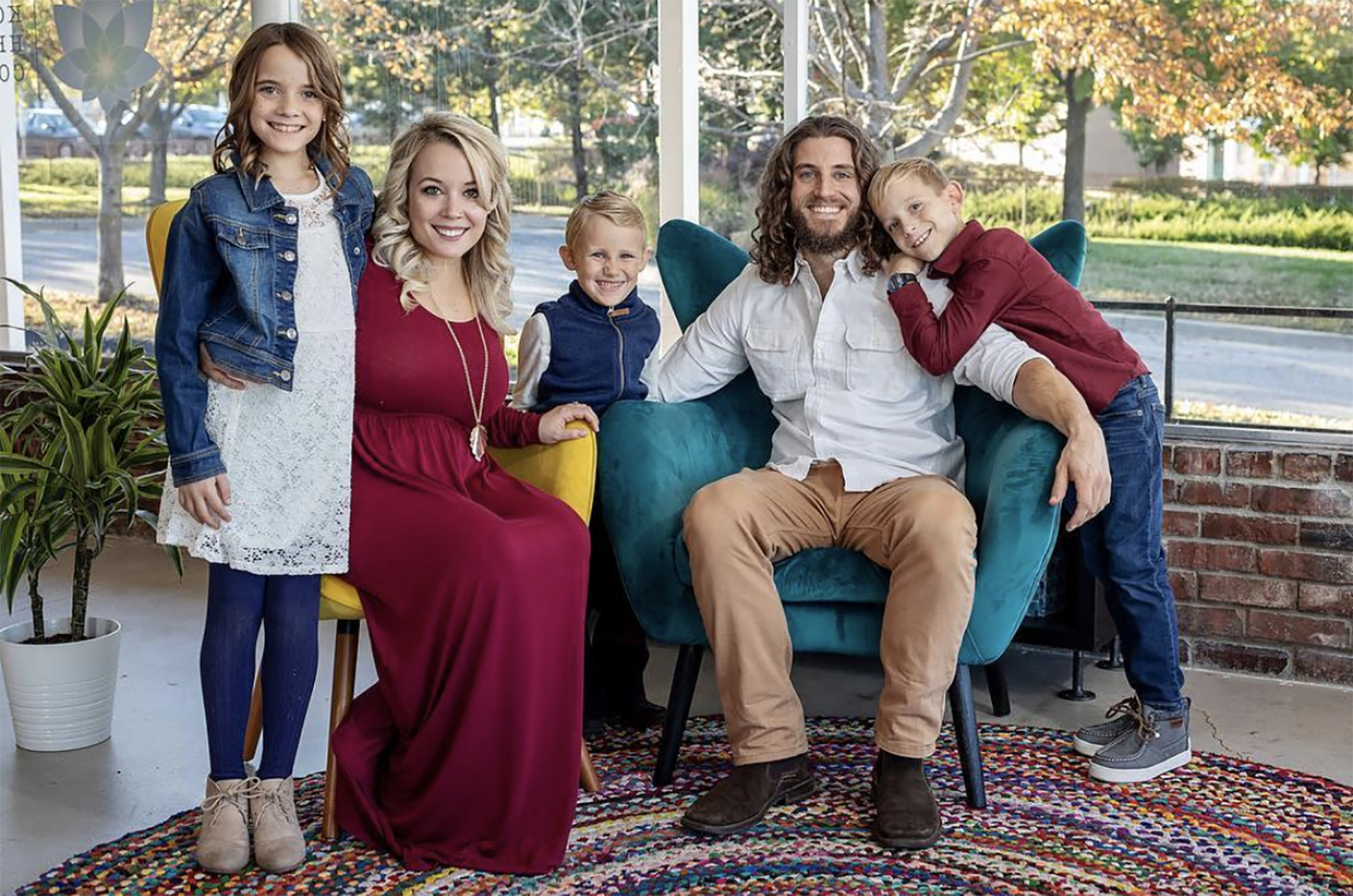 The Kyle and Heather Steppe family, KC Hemp Co.