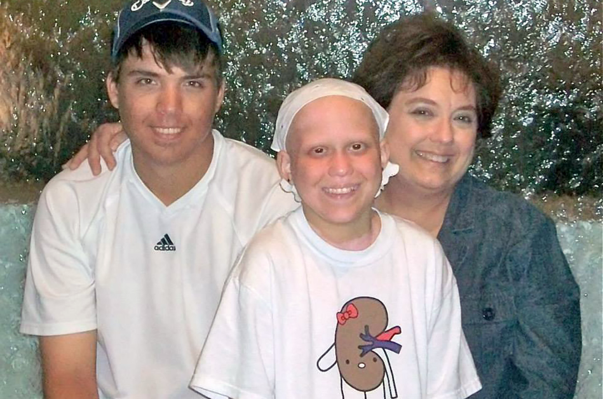 Peter, Audrey and Donna Yadrich, 2010