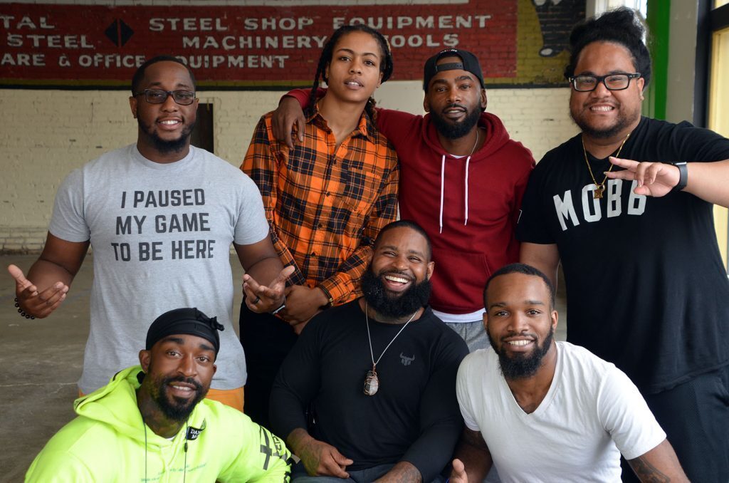 The Distrikc, AbdulRasheed Yahaya, Michelle Richmond, Ryan S. Harvey, Mark Launiu, Deaunte Thomas, Wesley Hamilton, and Darion Moore