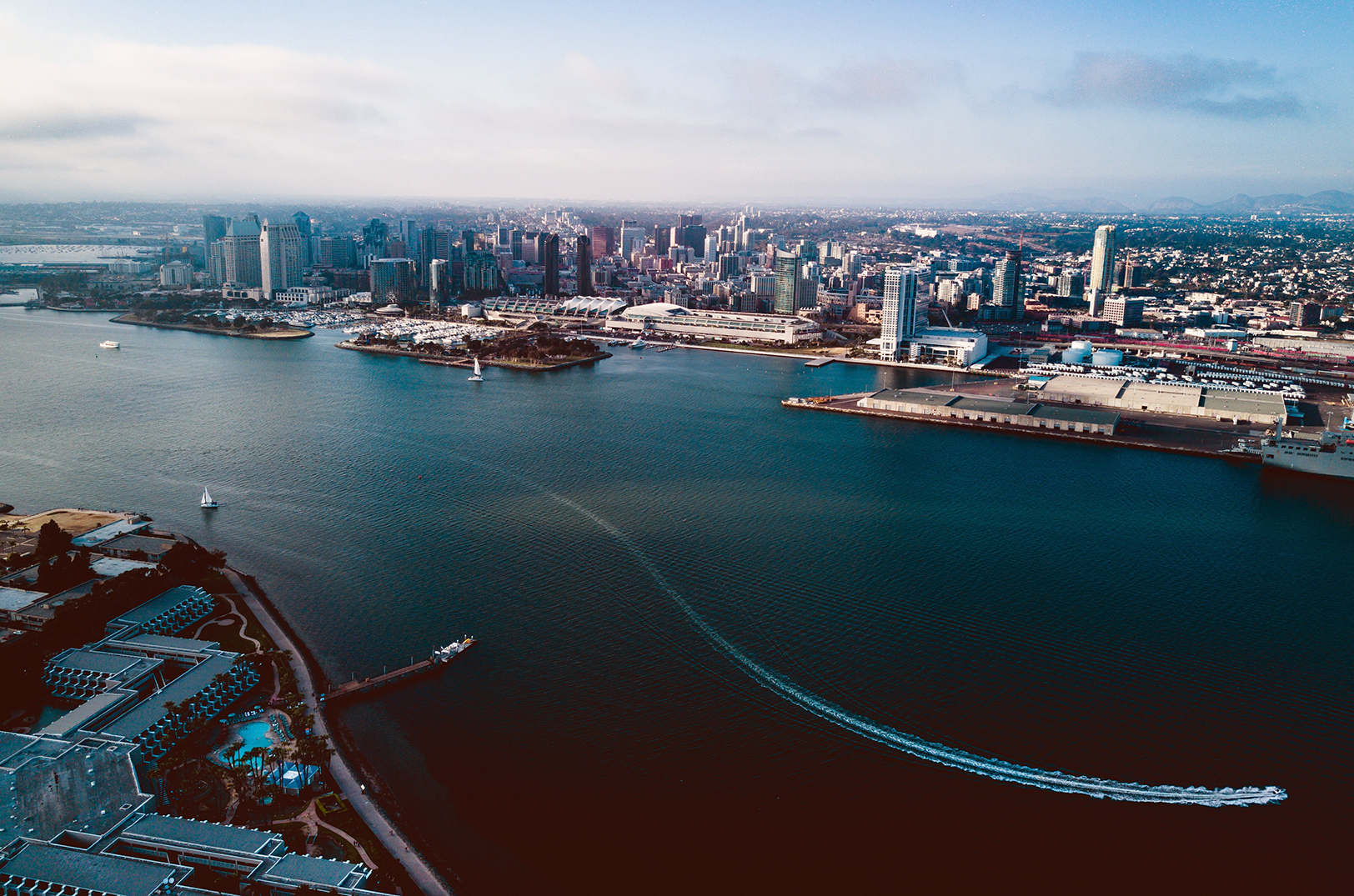 San Diego Bay, photo by Daniel Guerra