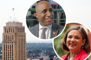 KCMO mayoral candidates Quinton Lucas and Jolie Justus