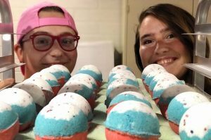 Brandon Love and Michelle Bolser, Alchemy Bath Co. Crumble