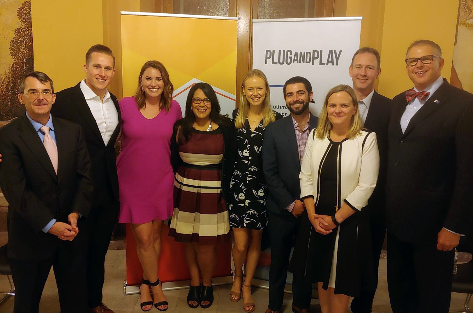 Plug And Play launch event at the Kansas Statehouse