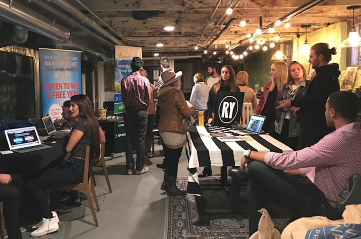 Startup Crawl CoMo 2017; photo courtesy of Emma Rhyner, Missouri Business Alert