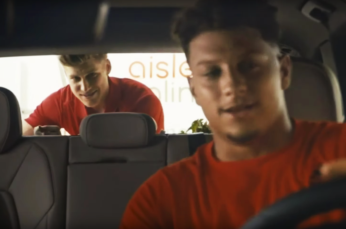 Ian Merzwinski, Hy-Vee commercial with Patrick Mahomes