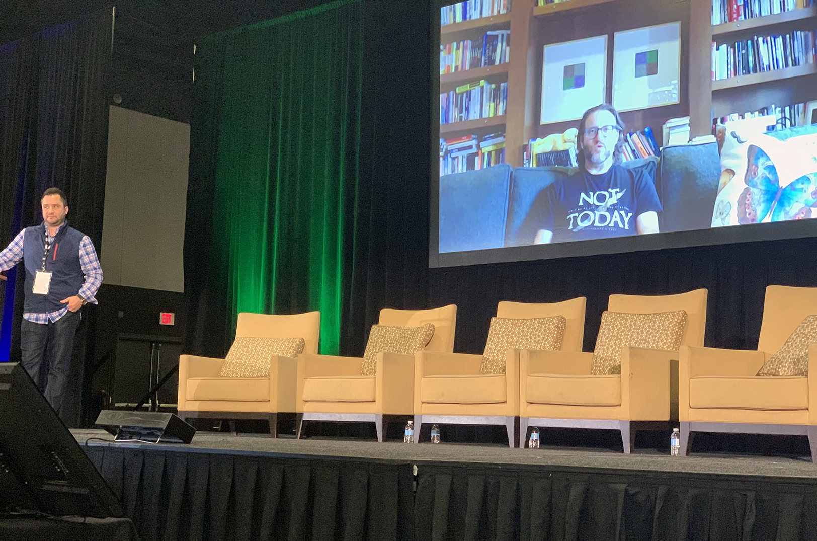 RJ Pahura, Fund Conference, and Brad Feld via video conference; Fund Conference Kansas City