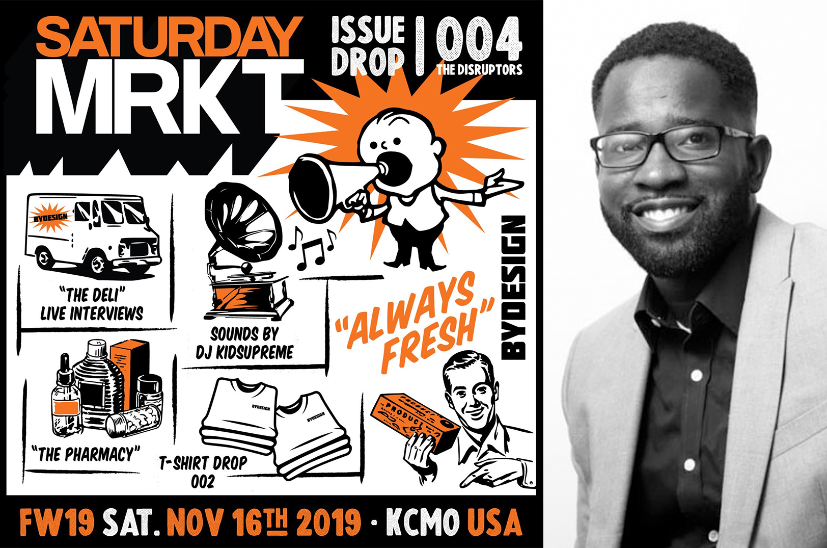 Saturday MRKT, Justin Ikerionwu, By Design magazine