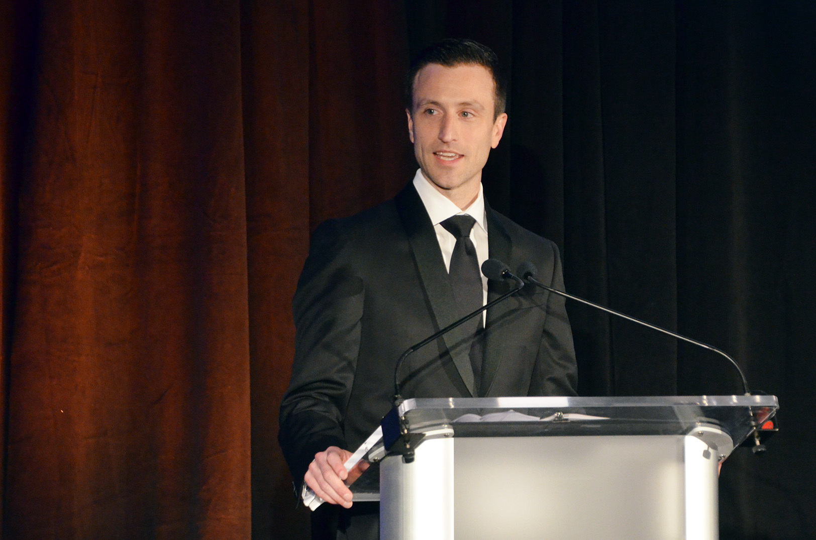 Michael Rea, Rx Savings Solutions, being honored in 2019 as UMKC's Entrepreneur of the Year