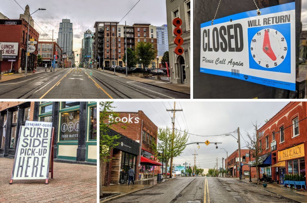 Scenes of Kansas City, April 24, 2020