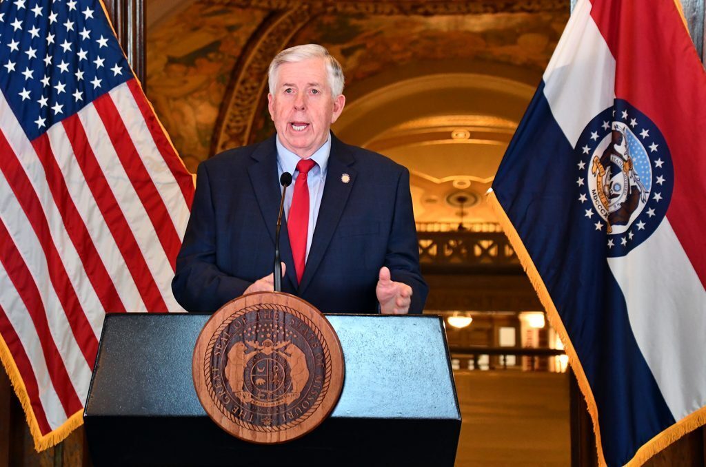 Mike Parson, Missouri governor