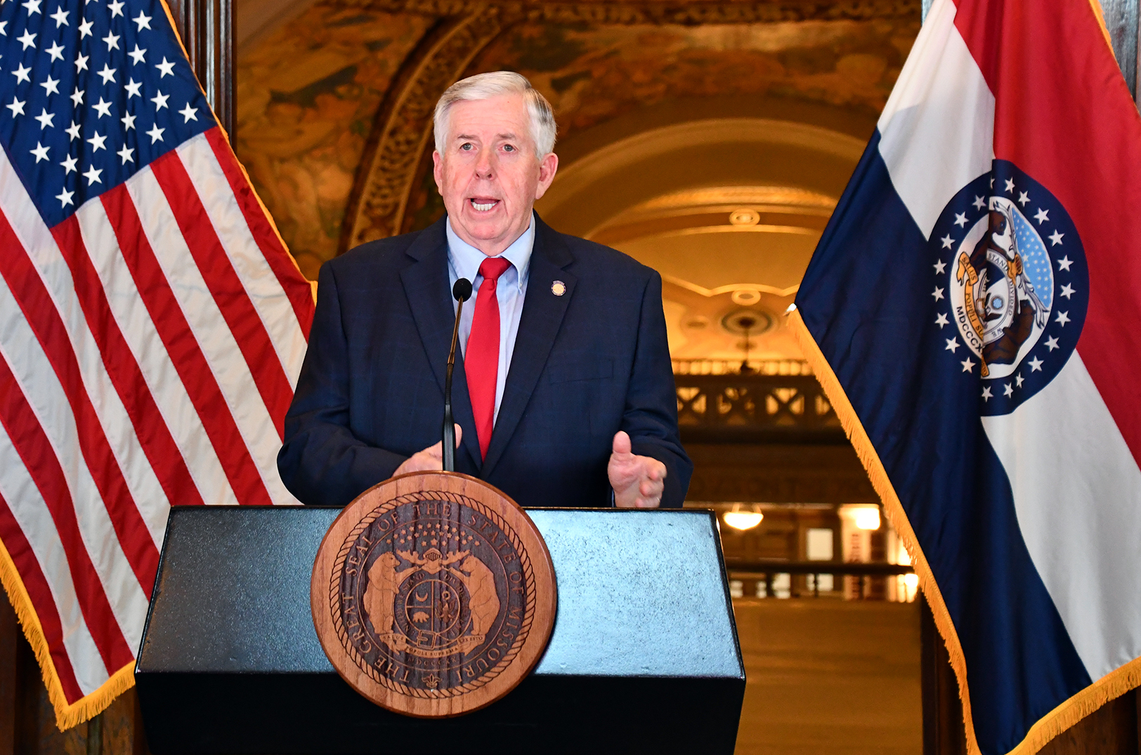 Mike Parson, Missouri governor