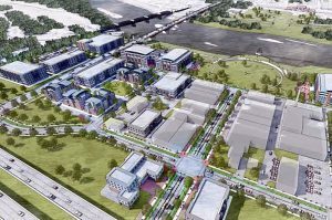 Potential innovation district site, Go Topeka