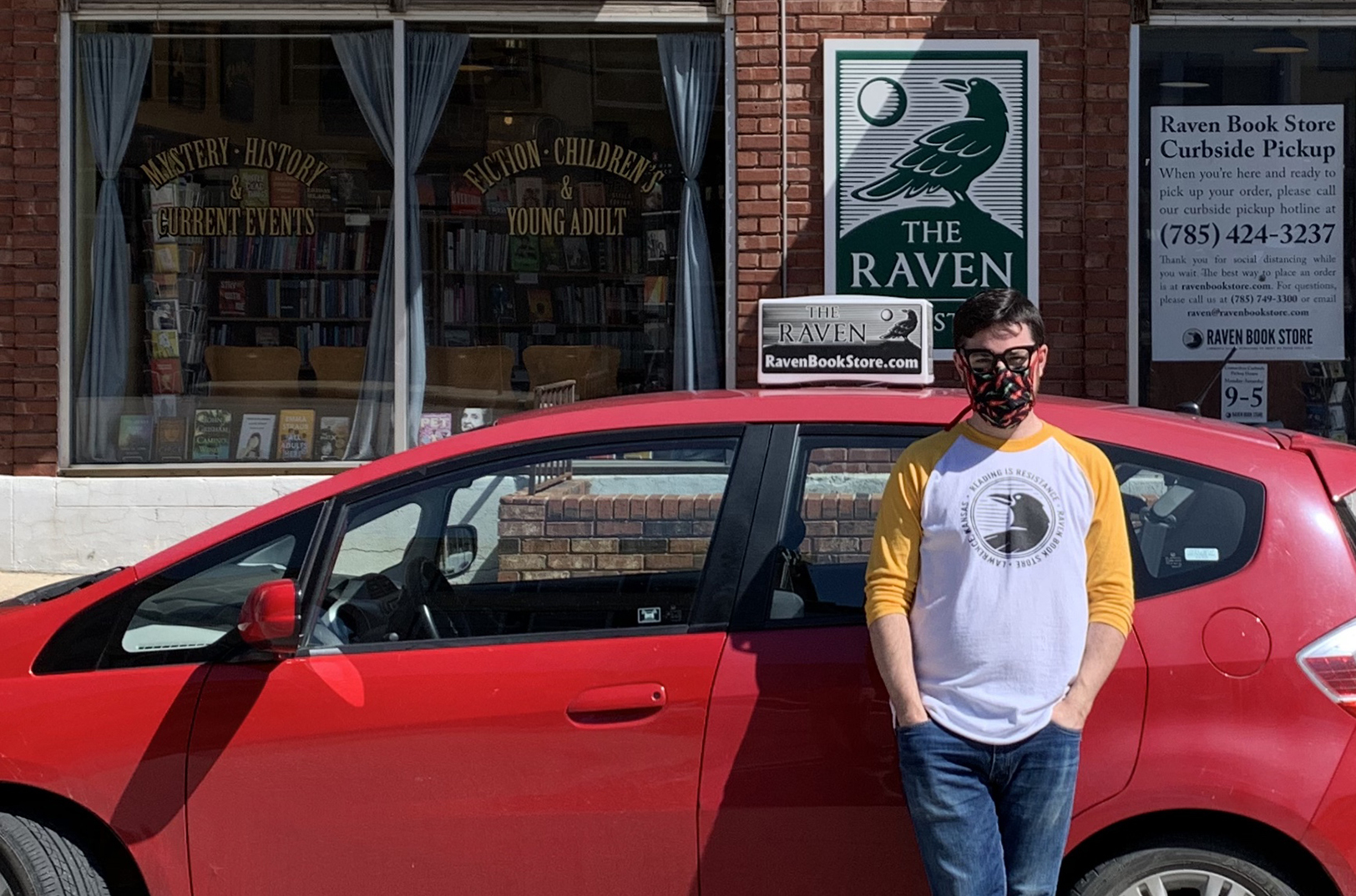 Danny Caine, Raven Book Store