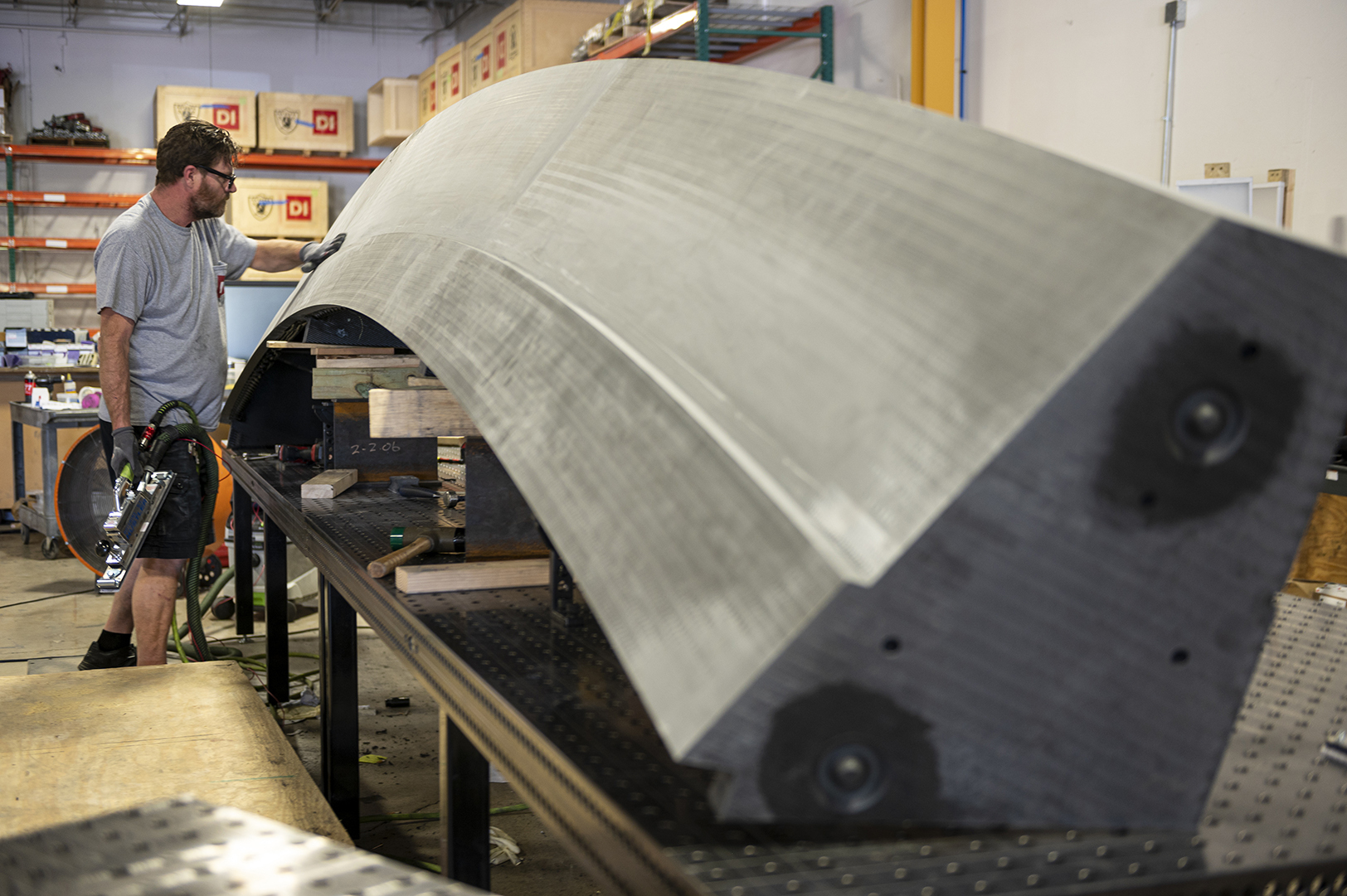 DI Al Davis Memorial Torch 06 Al Davis Memorial Torch, photo courtesy of Dimensional Innovations