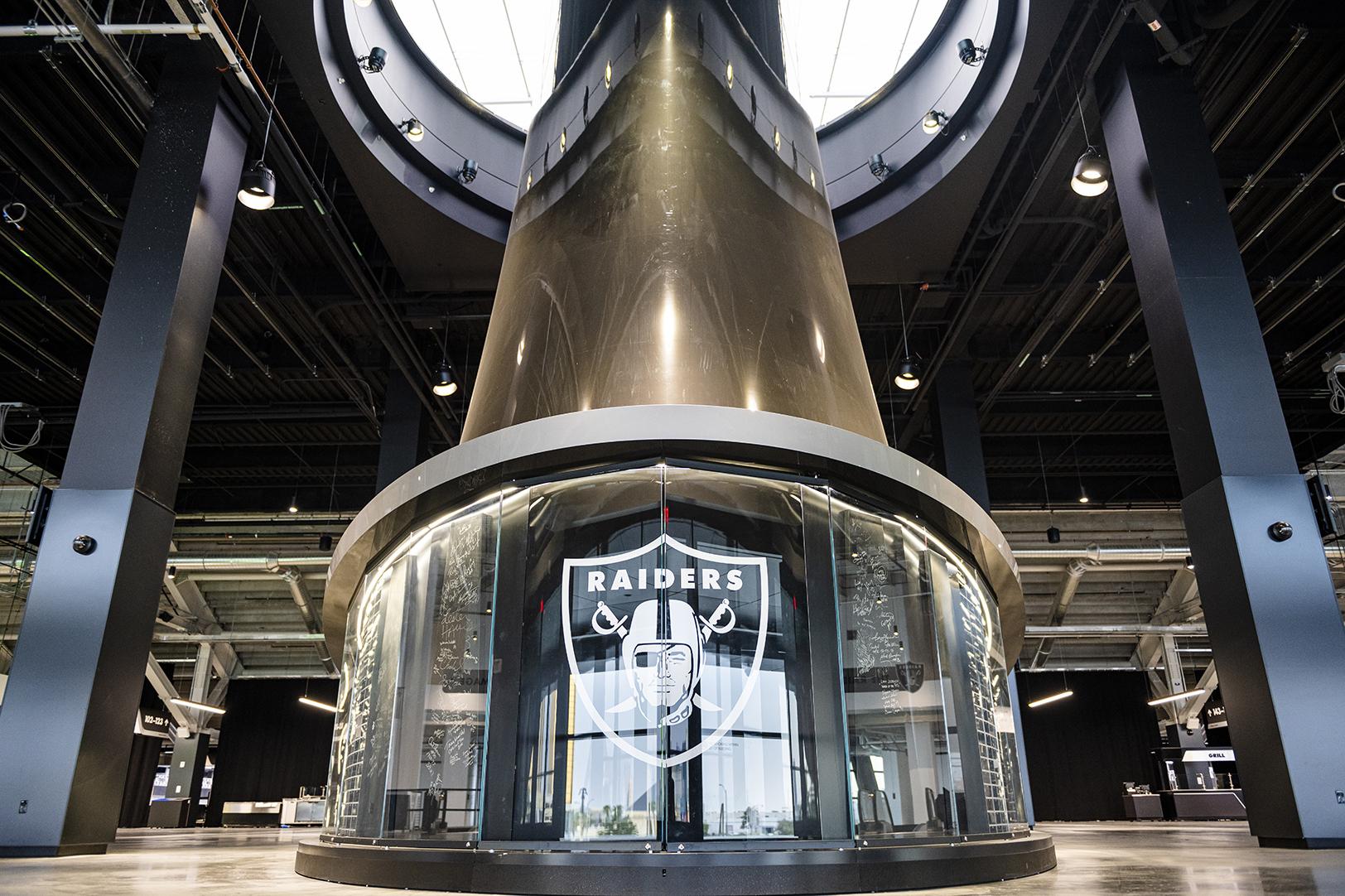 DI Al Davis Memorial Torch 14 Al Davis Memorial Torch, photo courtesy of Dimensional Innovations