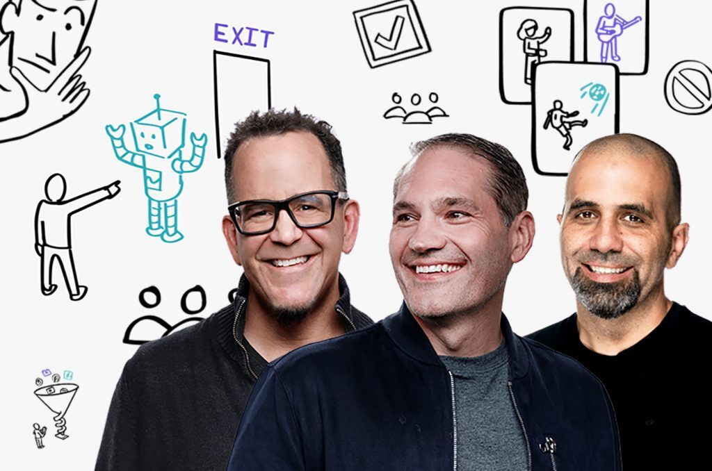 Michael De Vincenzi, Peter McClung and Jeremey Charbonnet, The Jump