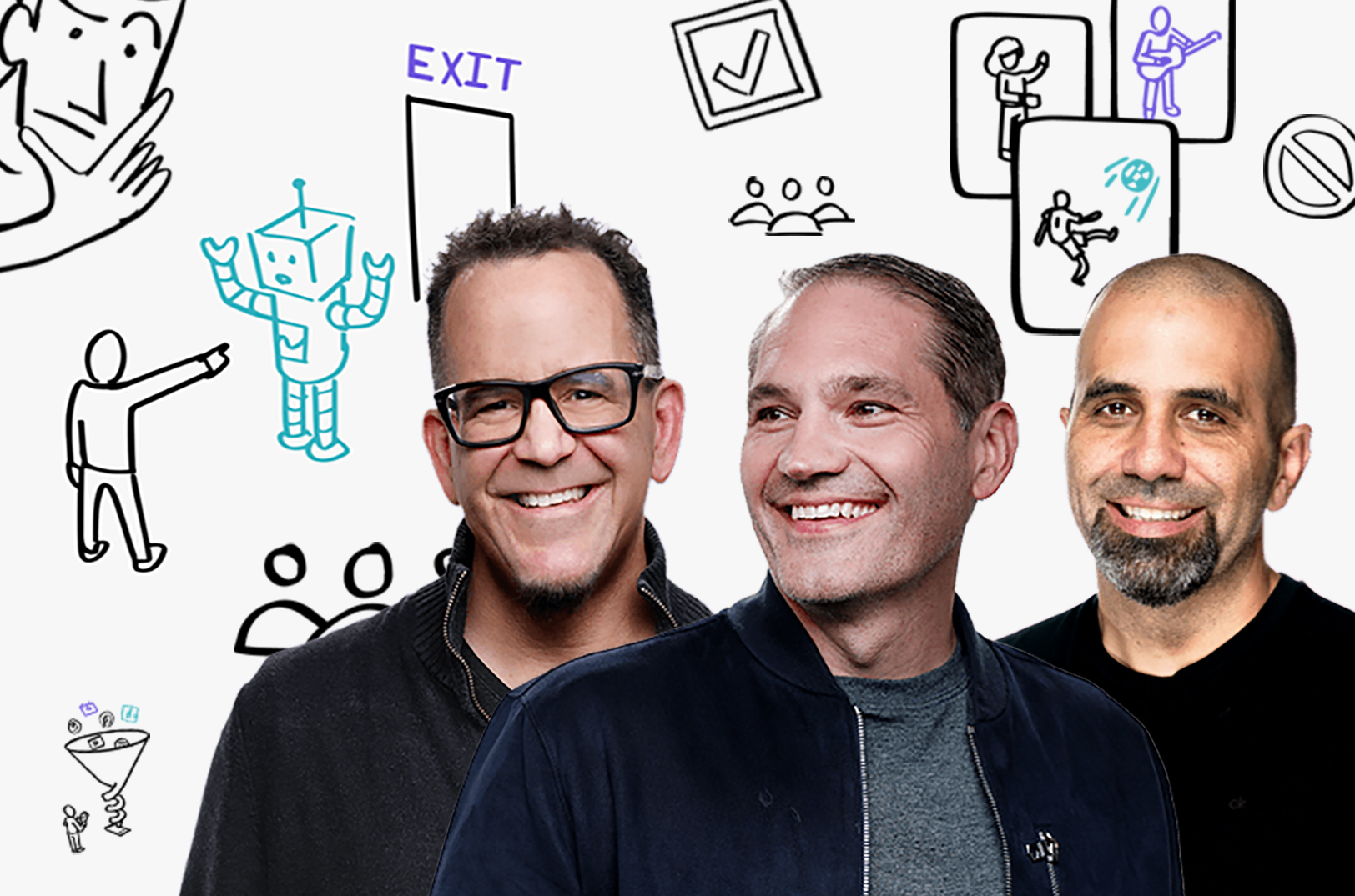 Michael De Vincenzi, Peter McClung and Jeremey Charbonnet, The Jump